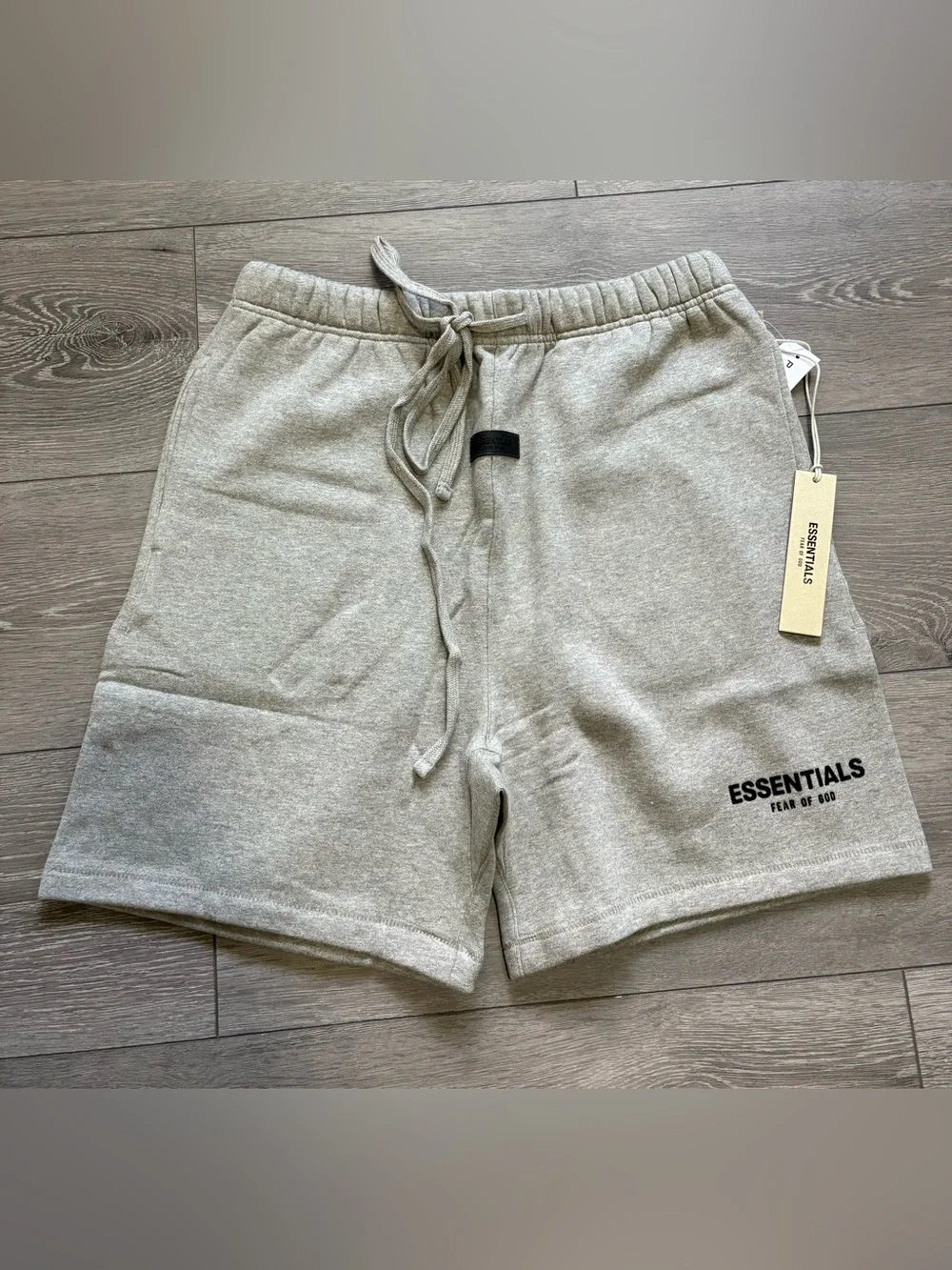 Fear of God Essentials Sweatshort 'Dark Oatmeal' Size Medium